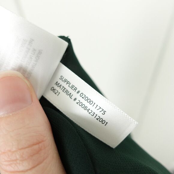 Lauren Ralph Lauren Ascot Print Georgette A Line Midi Skirt Womens Size 6 Green - Picture 9 of 12